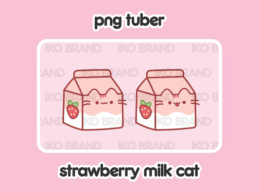 Strawberry Milk Cat