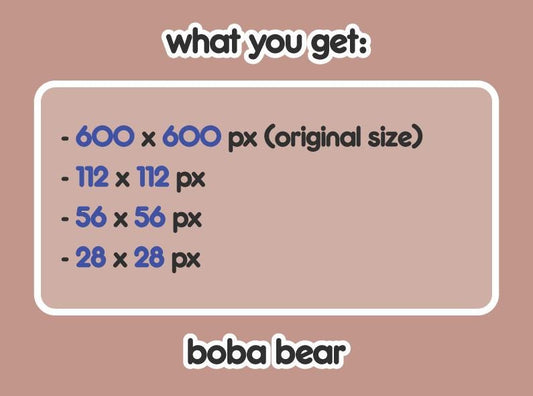 Bear Boba