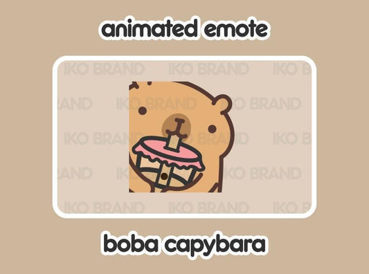 Capybara Boba