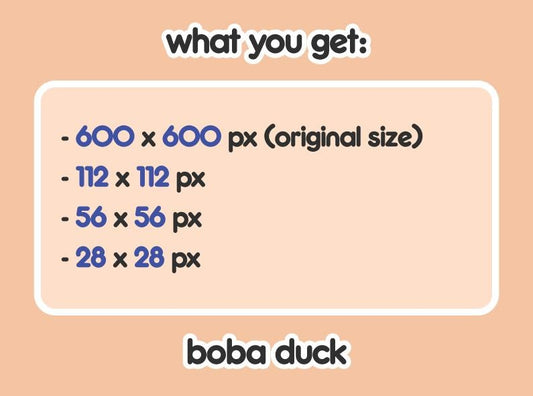 Duck Boba