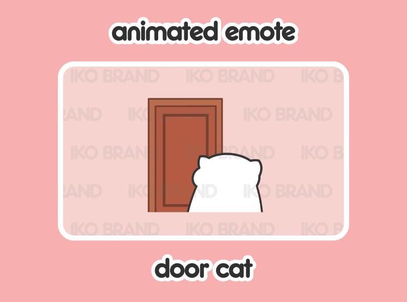 Cat Door Leaving