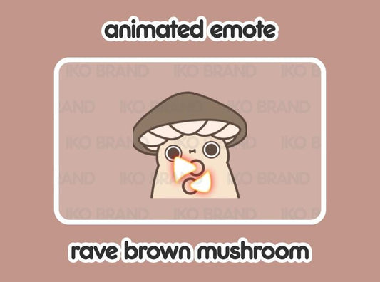 Brown Mushroom Rave