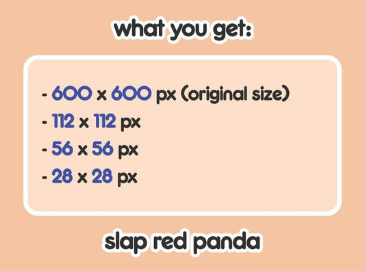 Red Panda Slap