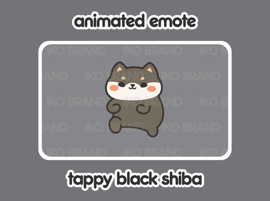 Black Shiba Tippy Taps