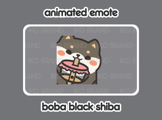 Black Shiba Boba