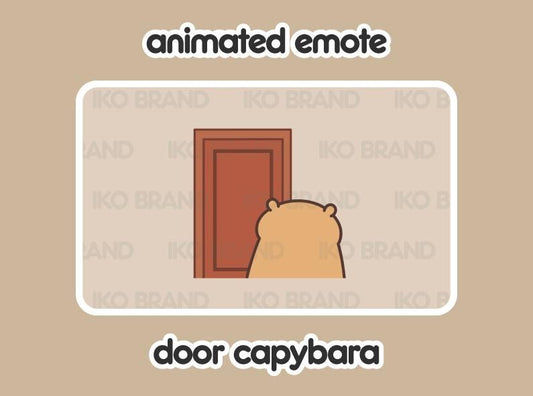 Capybara Door Leaving