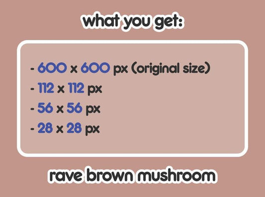 Brown Mushroom Rave