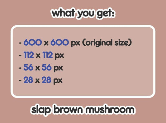 Brown Mushroom Slap