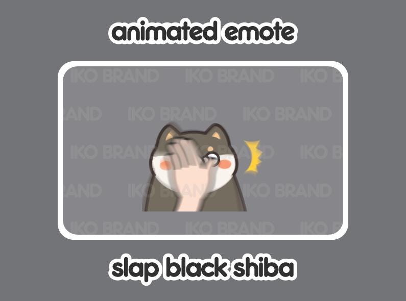 Black Shiba Slap