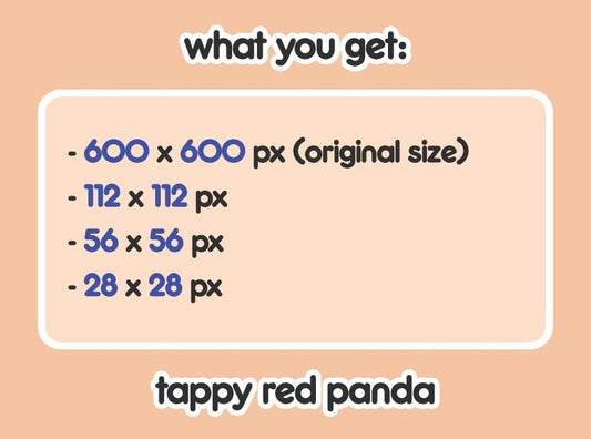 Red Panda Tippy Taps