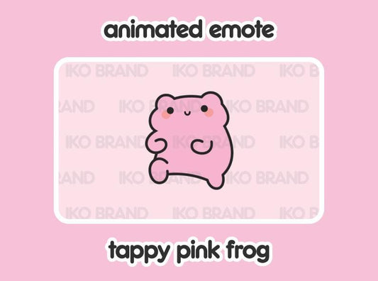 Pink Frog Tippy Taps