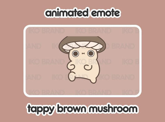 Brown Mushroom Tippy Taps