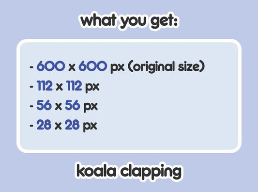 Koala Clapping
